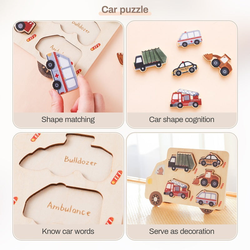 Baby Early Education Wooden Puzzle Toys